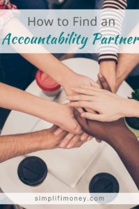 find an accountability partner